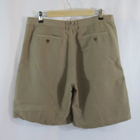 Khaki Brown Cargo Shorts - Men's size 36 - Joe Marlin Original Outfitters - Picture 3 of 5